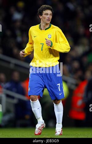 ELANO Brasilien & SHAKHTAR DONETSK das EMIRATES Stadion ARSENAL LONDON 6. Februar 2007 Stockfoto