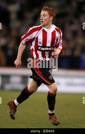 STEPHEN QUINN SHEFFIELD UNITED FC BRAMALL LANE SHEFFIELD ENGLAND 13. Januar 2007 Stockfoto