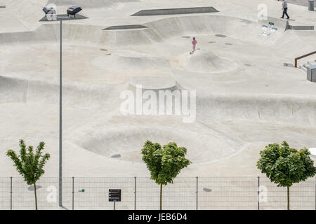 Haderslev ist eine dänische Stadt Region des südlichen Dänemark mit einer Bevölkerung von 21,574. Die Stadt und die administrative Haderslev Kommune Stockfoto