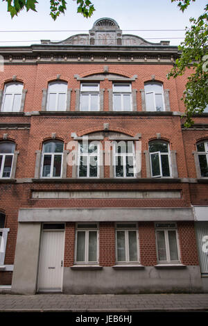 Haderslev ist eine dänische Stadt Region des südlichen Dänemark mit einer Bevölkerung von 21,574. Die Stadt und die administrative Haderslev Kommune Stockfoto