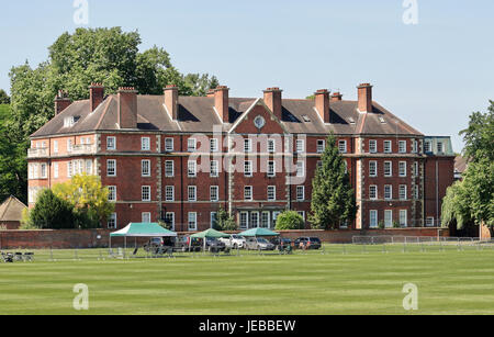 Teil des Eton College und Spielfelder Stockfoto