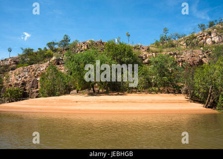 Australien, Northern Territory, Katherine. (Katherine Gorge) Nitmiluk Nationalpark Stockfoto
