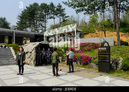 Koreanische Demilitarized Zone (DMZ) Stockfoto