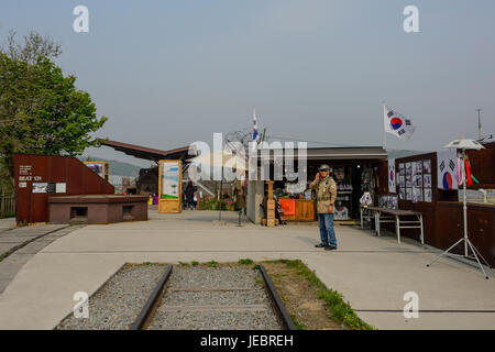 Koreanische Demilitarized Zone (DMZ) Stockfoto