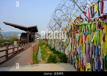 Koreanische Demilitarized Zone (DMZ) Stockfoto