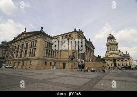 Concert Hall, französischer Dom, Gendarmenmarkt, Berlin, Deutschland, Stockfoto