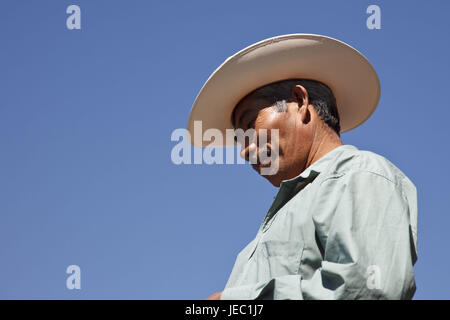 Guatemala, Atitlan See, Mann, Maya, kein Model-release Stockfoto