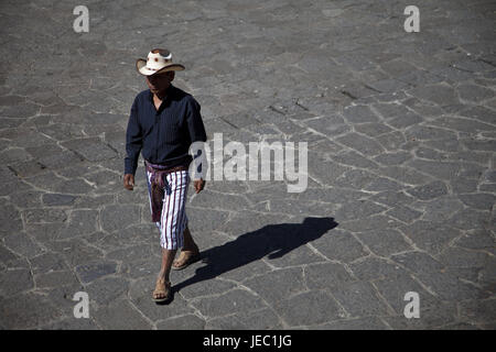 Guatemala, Atitlan See, Mann, Maya, kein Model-release Stockfoto