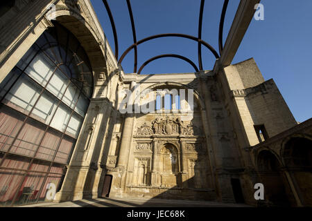Spanien, Andalusien, Baeza, Iglesia de San Francisco, Ruinen, Stockfoto