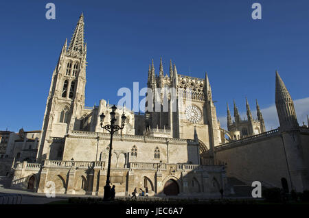 Spanien, Kastilien und Leon, Burgos, Kathedrale, Stockfoto