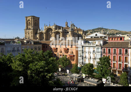 Spanien, Andalusien, Granada, Kathedrale, Bib-Rambla Raum, Stockfoto