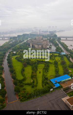 Der einzige Golfplatz der Pjongjang, Nordkorea Stockfoto