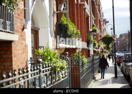 Chiltern Street, London, UK Stockfoto