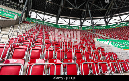 Besuch WWK Arena - das offizielle Stadion des FC Augsburg Stockfoto