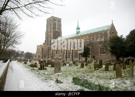 Kirche St. Edmund, Southwold Stockfoto