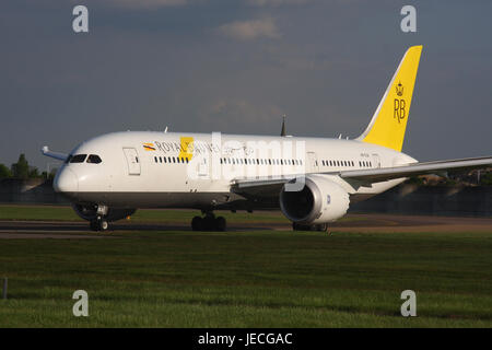 ROYAL BRUNEI 787 Stockfoto