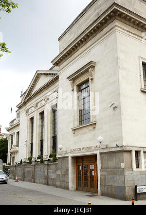 Islington Assembly Hall, London, UK Stockfoto