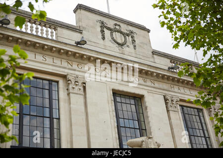 Islington Town Hall, London, UK Stockfoto