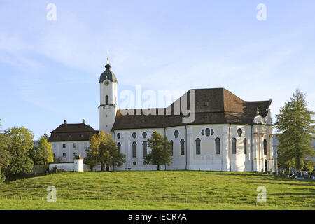 Deutschland, Bayern, Wieskirche, Stockfoto