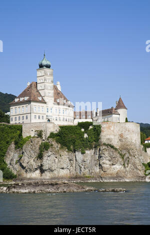 Österreich, Wachau, Schloss Schönbühel, der Donau, Stockfoto