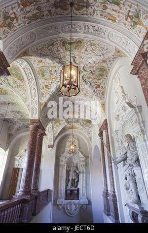 Deutschland, Bayern, München, Münchner Residenz, imperial Treppen Stockfoto