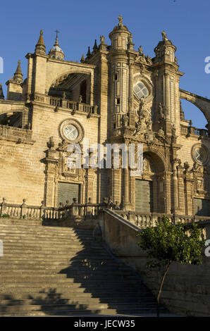 Spanien, Andalusien, Provinz Cadiz, Jerez De La Frontera, Kathedrale von Jerez De La Frontera, Stockfoto