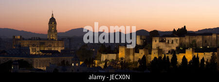 Spanien, Malaga, Panorama-Foto, Stockfoto