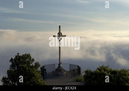 Spanien, Katalonien, Kreuz San Miguel, Stockfoto