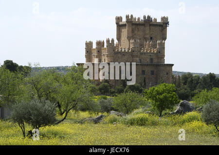 Spanien, Region Kastilien-La Mancha, Schloss Guadamur, Stockfoto