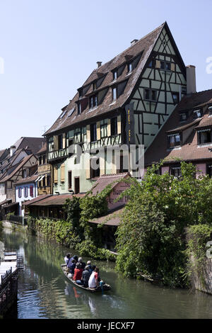 Frankreich, Elsass, Colmar, klein Venedig, Stockfoto