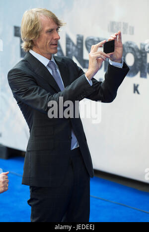 "Transformers" der letzte Ritter, Globak Premiere - roten Teppich Ankünfte Stockfoto