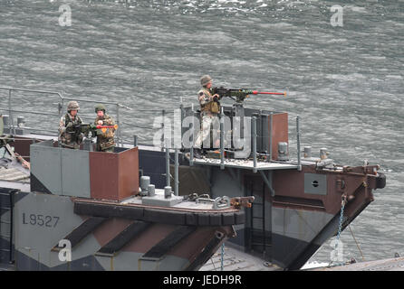 Den Helder / Niederlande, 24. Juni 2017. Tag der offenen Tür der marine und Marine base Den Helder, Niederlande. Martin John Bowra / Alamy Live News Stockfoto