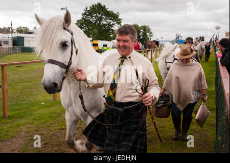 Ingliston, Edinburgh, Schottland, Großbritannien. 24. Juni 2017. Royal Highland Show 2017. Pep Masip/Alamy Live-Nachrichten Stockfoto