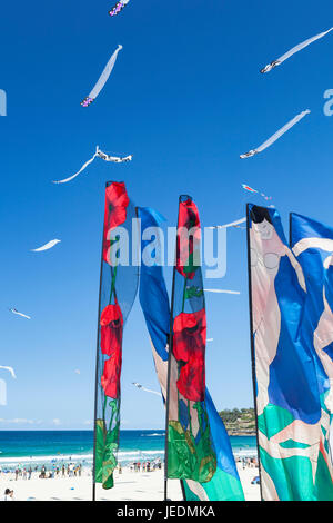 Festival des Windes, Bondi Beach, Sydney Stockfoto