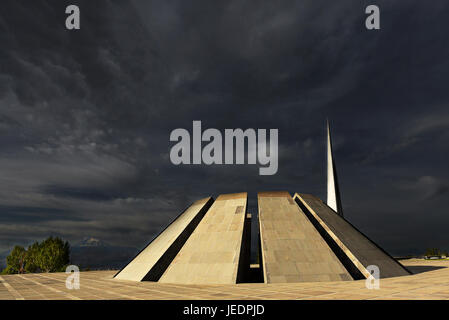 Genozid-Denkmal in Yerevan, Armenien. Stockfoto