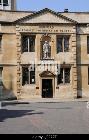 Altes Rathaus, Bedford, Bedfordshire Stockfoto