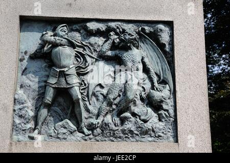 Bunyan-Statue, Bedford, Bedfordshire Stockfoto