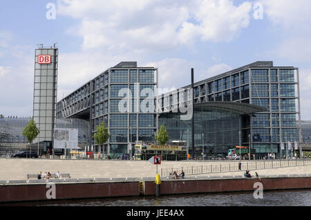 Hauptbahnhof, Berlin, Deutschland, Stockfoto