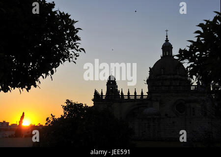 Spanien, Andalusien, Provinz Cadiz, Jerez De La Frontera, Kathedrale von Jerez De La Frontera, Stockfoto