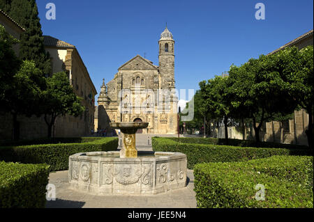 Spanien, Andalusien, Ubeda, Provinz Jaen, Ubeda, Sacra Capilla del Salvado, Stockfoto