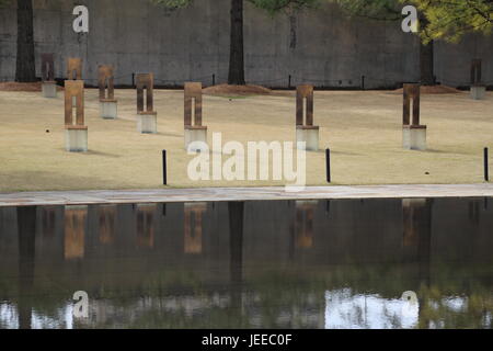 Bereich der leeren Stühle Memorial Stockfoto