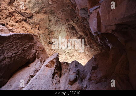 Große Höhle Palo Duro Canyon State Park Stockfoto