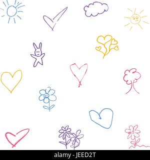 Hand Skizze gezeichnet Stock Vektor