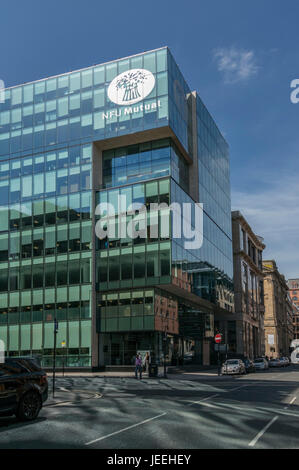 NFU gegenseitige Versicherung Gebäude, Glasgow, Schottland, UK Stockfoto