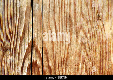 Alte Diele mit Risse - Holz Textur Stockfoto