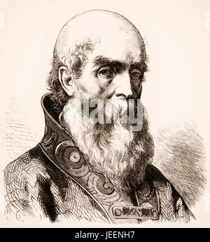 Papst Boniface III., Papst von 19 Februar 607 bis seinen Tod am 12 November 607 Stockfoto