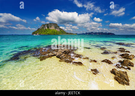 Tropischer Strand, Andamanensee, Thailand Stockfoto