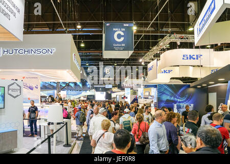 Salon international de l'Aéronautique et de l ' Espace de Paris-Le Bourget, Salon du Bourget - Paris Air Show Stockfoto