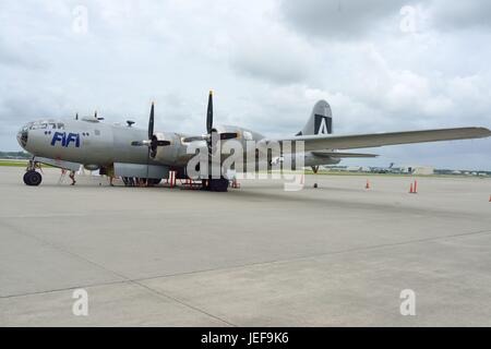 B-29 immer noch in Betrieb Stockfoto