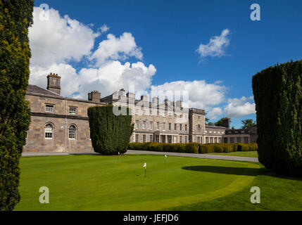 1739 erbaute Carton House war ein Anwesen und das große Haus, entworfen von Richard Cassels war der Stammsitz der Grafen von Kildare und Herzöge von Stockfoto